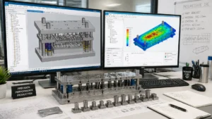 Simulación industrial para validar un herramental antes de fabricarlo