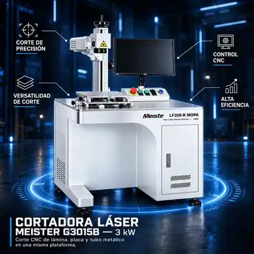 Equipo de corte láser industrial para fabricación metálica en PRISMETAL Saltillo